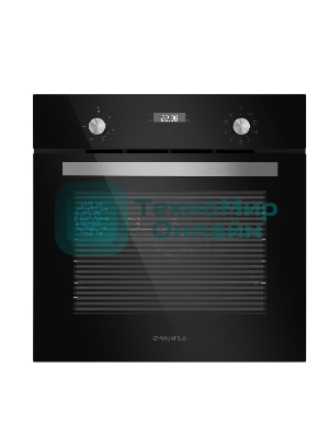 Духовой шкаф электрический Maunfeld EOEM.589B черный/серебристый, встраиваемый