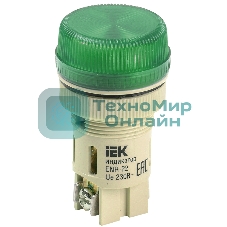 Арматура светосигнальная ENR-22 зел. IEK BLS40-ENR-K06