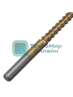 Сверло-фреза Matrix, 6 мм, универсальное, нитридтитановое покрытие, цилиндрический хвостовик