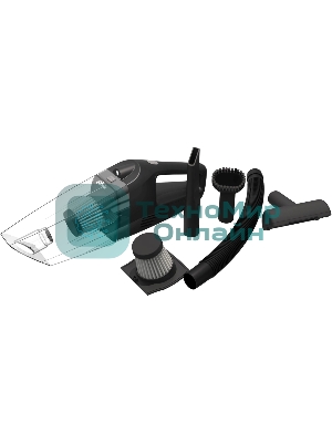 Пылесос Автомобильный Ritmix CVC-002 черный 60Вт