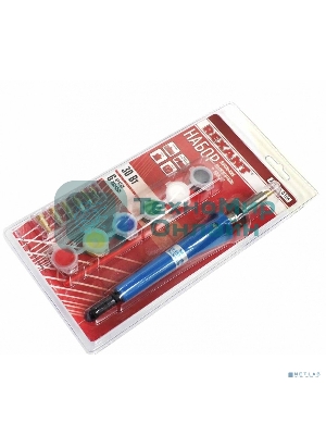 Выжигатель Rexant (набор паяльник-выжигатель), 7 насадок, подставка, кисточка, краски 230 В/30 Вт