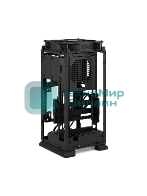 Компьютерный корпус без блока питания Fractal Design Mood, Mini-Tower, 1x180мм, 2xUSB-A 3.0 + 1xUSB 3.2 Type-C, SFX PSU Support, mITX черный