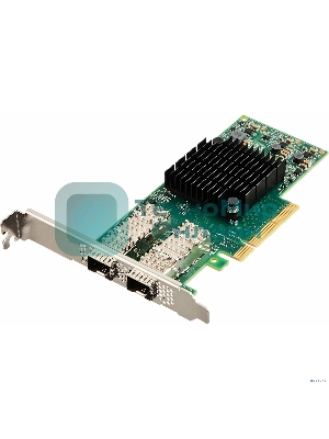 Сетевая карта ConnectX-4 Lx EN network interface card, 25GbE dual-port SFP28, PCIe3.0 x8, tall bracket, UEFI Enabled, ROHS R6