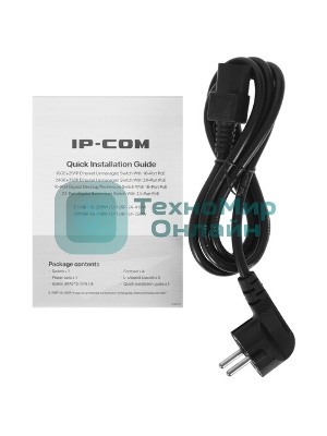 Коммутатор 24PORT 4POE G1126P-24-410W IP-COM