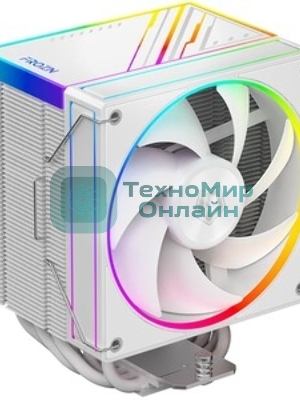 Устройство охлаждения(кулер) ID-Cooling Frozn A610 ARGb белый 120мм алюминий+медь 2000rpm 30db 4-pin 250W 155мм