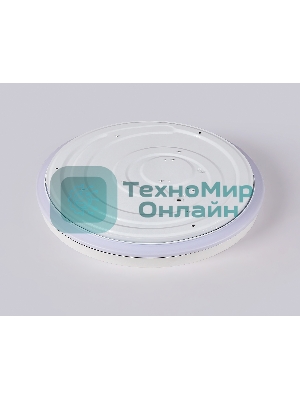 Светодиодный светильник RGB Ambrella light FZ607 WH/GD белый/золото IP20 66W 3000K-6500K+RGB D490*85 (ПДУ ИК)
