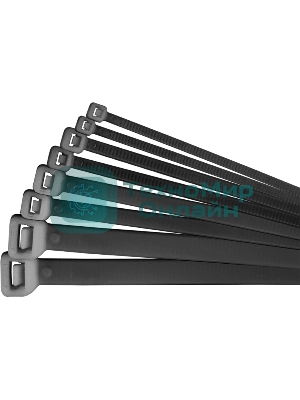 Хомут кабельный Navigator NCT-036-300-100/BL 3.6х300 нейл. черный (уп. 100 шт)