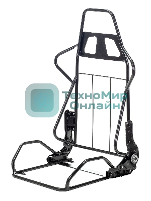 Кресло Бюрократ VIKING 4 AERO BLACK EDITION черный, экокожа, 120 кг, механизм качания