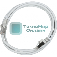 Патч-корд LANMASTER FTP LAN-PC45/S5E-1.5-GY вилка RJ-45-вилка RJ-45 cat.5е 1.5м серый LSZH (уп.:1шт)