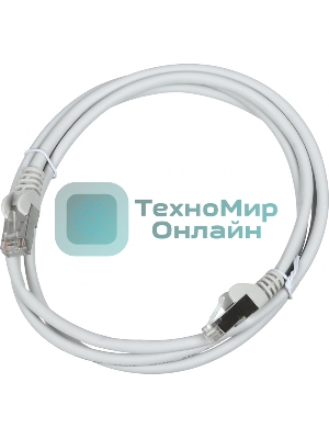 Патч-корд LANMASTER FTP LAN-PC45/S5E-1.5-GY вилка RJ-45-вилка RJ-45 cat.5е 1.5м серый LSZH (уп.:1шт)
