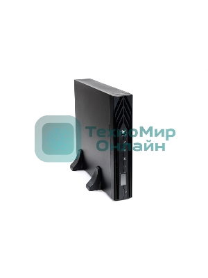 Источник бесперебойного питания SKAT-UPS 1000 RACK + 2x9Ah UPS 900 W, On-Line, sine, built-in rechargeable batteries 2 pcs x 9Ah