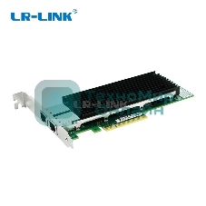 Сетевая карта LR-Link 2 порта 10/100/1000/10G Base-T на чипе Intel X540, LREC9802BT