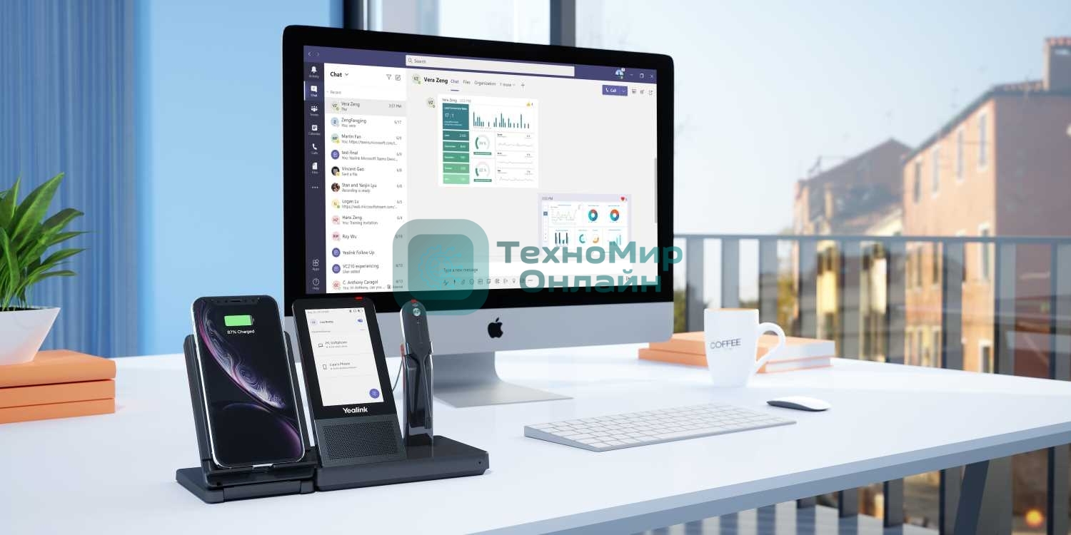 Гарнитура беспроводная Yealink WH67 UC