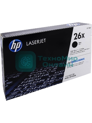 Тонер Картридж HP 26X CF226X черный для HP LJ Pro M402/M426 (9000стр.)