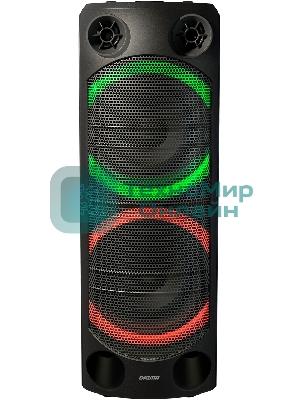 Минисистема Digma D-MC1720 черный 500Вт FM USB BT micro SD