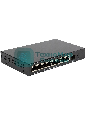 Коммутатор неуправляемый 9-портовый PoE ORIGO OS1209P/A1A 10/100 Мбит/с