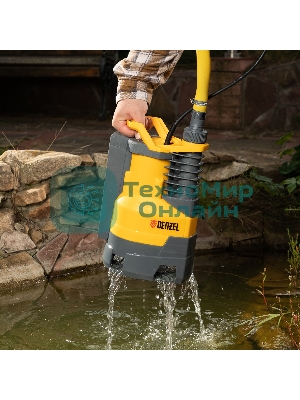 Насос Denzel DPХ950 дренажный х-pro 950Вт подъем 8.5м 15500л/ч