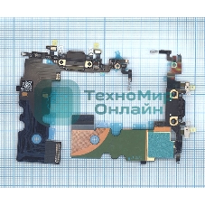 Шлейф разъема питания для iPhone 8 черный