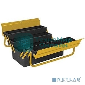 Ящик для инструмента FIT IT металлический с 4-мя раздвижными отделениями 530х200х200 мм 65680