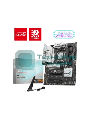 Материнская плата MSI B850 GAMING PLUS WIFI SocketAM5 AMD B850 4xDDR5 ATX AC`97 8ch(7.1) 5Gigabit RAID+DP