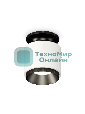 Светильник Ambrella Light XS7510060 SWH/PBK белый песок/черный полированный MR16 GU5.3 (N7926, C7510, N7031)