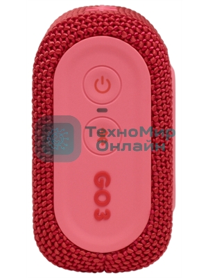 Портативная акустика JBL GO 3, красный