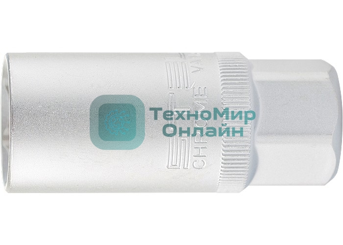 Головка торцевая свечная Stels 12-гранная, 21 мм, под квадрат 1/2