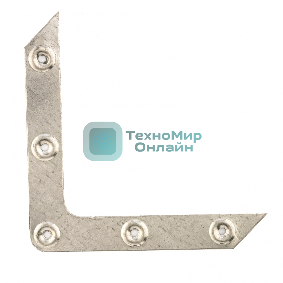 Уголок оконный Сибртех, 1,2 мм, 100х100 мм, цинк