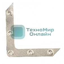 Уголок оконный Сибртех, 1,2 мм, 100х100 мм, цинк