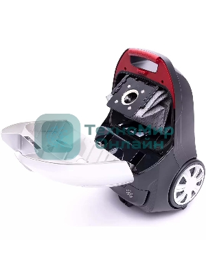 Пылесос Sharp ECJB19RS серебристый, 350/1900 Вт, уборка сухая, пылесборник мешок 2.3 л