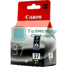 Картридж струйный Canon BJ CRG PG-37 EMB черный (220 стр.) для Canon PIXMA iP2500; MP140; MP190; MP210; MP220; MX300; MX310