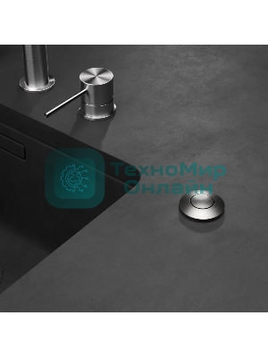 Измельчитель пищевых отходов Kuppersberg WS 750 B, High-Tech, мощность 750 Вт, 3800-4200 об/мин, защита от перегрева, авто выключение, DC мотор, шумоизоляция, уровень шума 70 дБ, черный