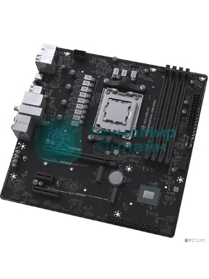 Материнская плата Maxsun Terminator B850M WIFI, AM5, AMD B850, 4xDDR5, 4xSATA, 2xM.2, 1xPCIe 4.0 x16, 1xPCIe 3.0 x4, 1xPCIe 3.0 x1, 1xDP, 1xHDMI, 1x2.5Gb LAN, Wi-Fi 6, Bluetooth 5.2, 1xUSB-C 10Gbps, 4xUSB-A 5Gbps, 4xUSB-A 2.0, 1xS/PDIF, 6x3.5 мм, 7.1, mATX