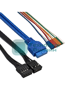 Компьютерный корпус Minitower ExeGate MA-372UX-UNS350 (mATX, БП UNS350 с вент. 12см, 2хUSB+2хUSB3.0, аудио, черный)