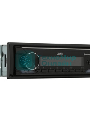 Автомагнитола JVC KD-X482BT, 1 DIN, Bluetooth, USB Type-A, AUX, съёмная панель
