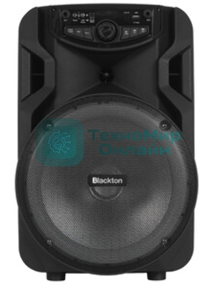 Портативная акустика Blackton Bt PBS2113 черный Мощность RMS 40 Вт Bluetooth