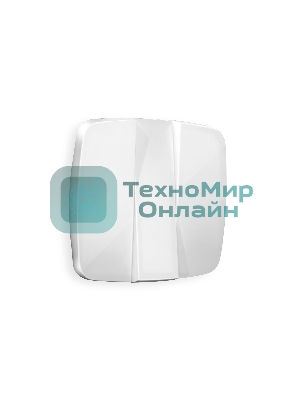 Лицевая панель OMEGA (Белый глянец) для 3-кл выключателей QUANT OP1050