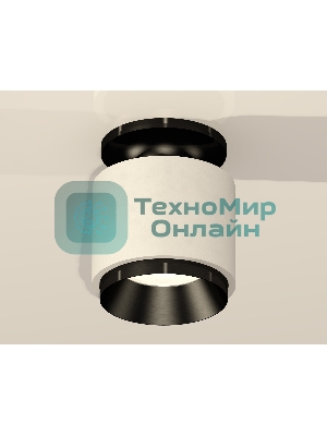Светильник Ambrella Light XS7510060 SWH/PBK белый песок/черный полированный MR16 GU5.3 (N7926, C7510, N7031)