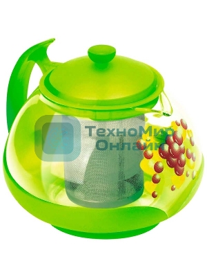 Чайник заварочный MALLONY Decotto-G-750, 910114 750 мл, жаропроч. стекло