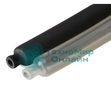 Трубка термоусадочная клеевая КВТ ТТК-(3:1)-9/3 черный 1 м 59696