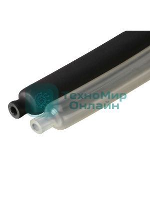 Трубка термоусадочная клеевая КВТ ТТК-(3:1)-9/3 черный 1 м 59696