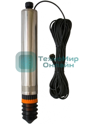 Насос скважинный центробежный ВОДОМЕТ 55/90 ок (обратный клапан в комплекте)