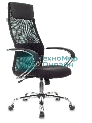 Кресло Бюрократ CH-607SL TW-01 Neo Black черный, сетка, подголовник