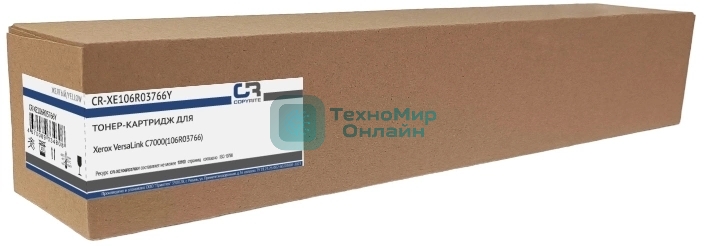 Картридж лазерный CopyRite CR-XE106R03766Y 106R03766 желтый (10100 стр.) для Xerox VL C7000