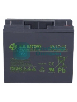 Батарея для ИБП B.B. Battery BC 17-12 (12V 17Ah)