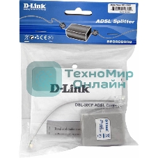 Сплиттер xDSL D-Link DSL-30CF/RS RJ-11 ADSL Annex A
