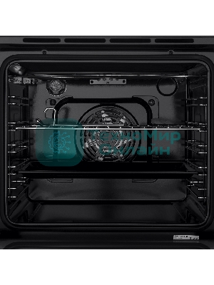 Духовой шкаф электрический Maunfeld EOEM.589B черный/серебристый, встраиваемый