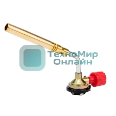 Газовая горелка-насадка Rexant GT-18 (механическая с регулятором) паяльного типа