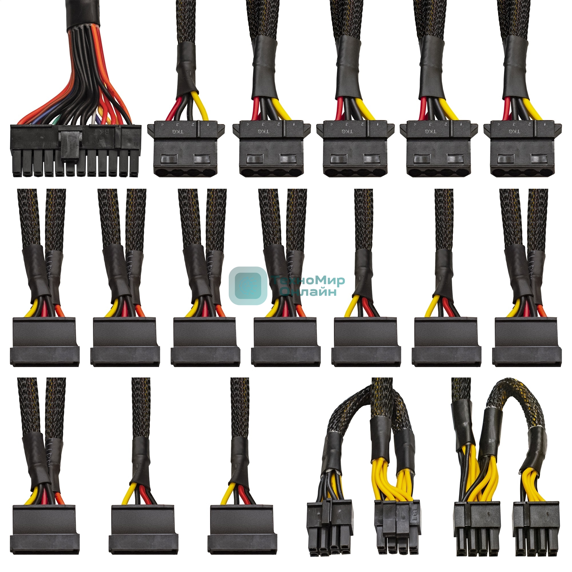 Блок питания серверный 1200W ExeGate ServerPRO-1200ADS (ATX, APFC, КПД 82% (80 PLUS), 2x8см fans, 24pin, 2x(4+