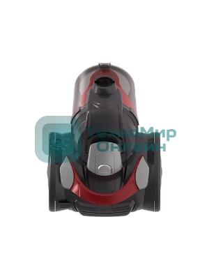 Пылесос Blackton Bt VC1403C черный/красный, 350/1400 Вт, уборка сухая, пылесборник контейнер, 2 л